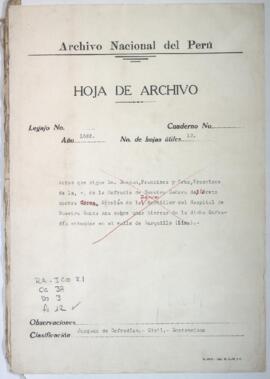 Licencia para venta de tierras