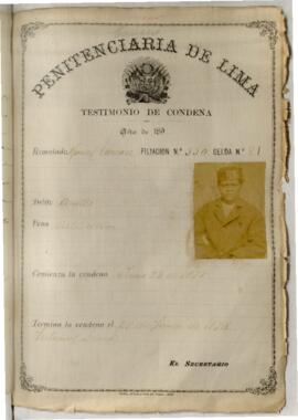 Testimonios de condena