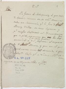 Solicitud de informe