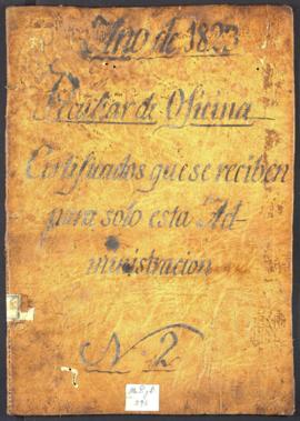 Libro de cargo de correspondencias