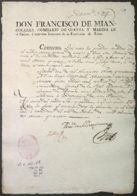 Certificado de pago