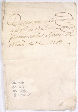 Comprobantes de cuenta