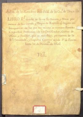 Libro de cargo y data de correspondencias