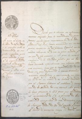 Destrucción de troqueles españoles