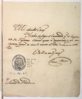 Llegada de comisionado