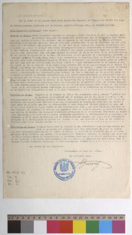 Certificado de indemnización