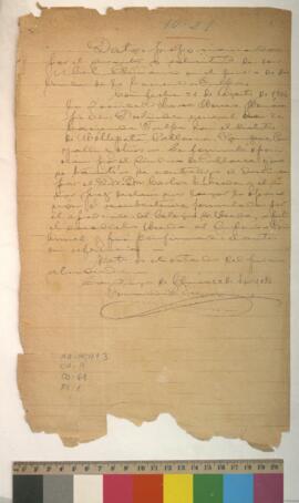 Juicio por deslinde de haciendas.