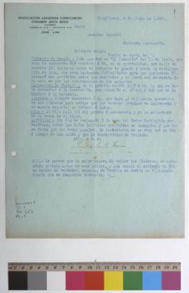 Tránsito del ganado, la inspección de trabajo, la vigilancia de los linderos de la hacienda, la c...