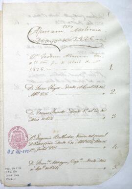 Relación de ajustamientos