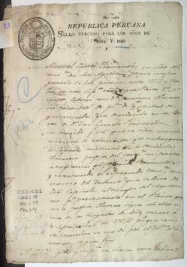 Solicita de inventario de capitales de hacienda
