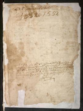 Protocolo notarial de Juan Gómez