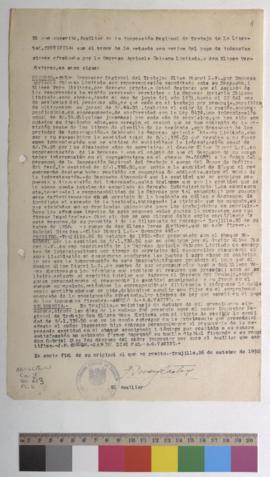 Certificado de Indemnización