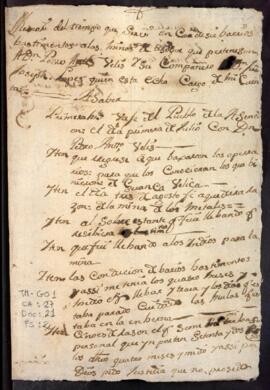 Memoria de pertrechos