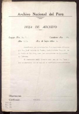 Nombramiento de conductor a caballo y correos del número