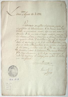 Administración de bienes de la inquisición