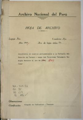 Cuentas de cargo y data