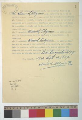 Convenio de venta en el mercado