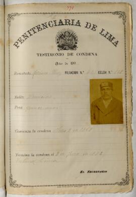 Testimonios de condena