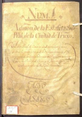 Libro de cargo y data de correspondencias