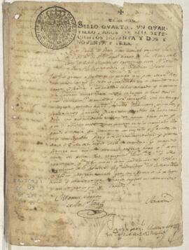 Asiento de cófrade enferma