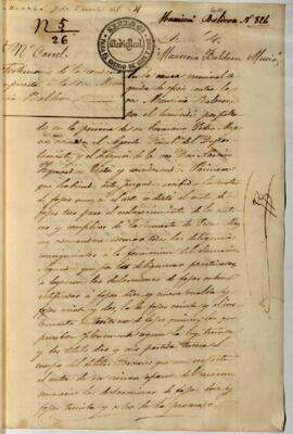 Testimonio de condena