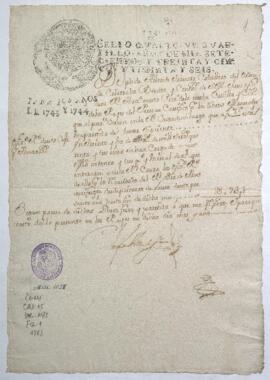 Certificación de partida en Libros Manuales de Caja Real