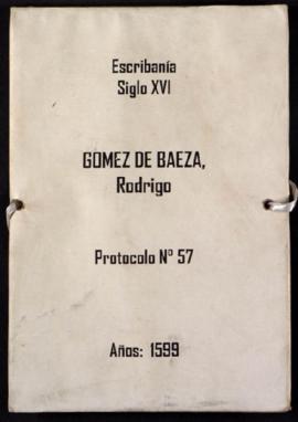 Protocolo notarial de Fernán Gómez
