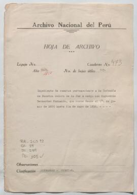 Cuentas de cargo y data