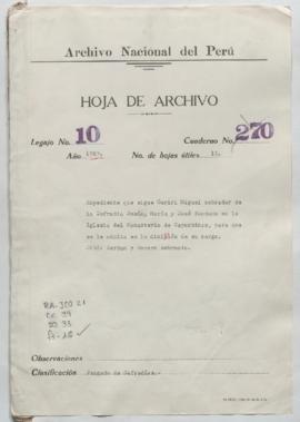 Renuncia de cargo