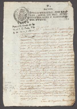 Entrega de testimonio