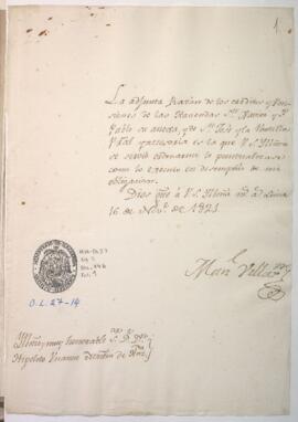 Razón de haciendas secuestradas