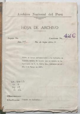 Libro de Actas