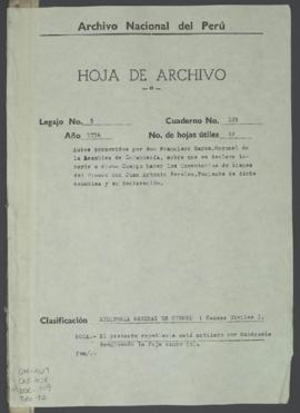 Inventario de bienes