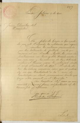 Testimonio de condena