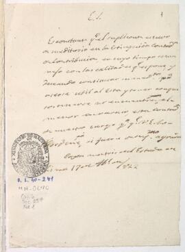 Solicitud de trabajo