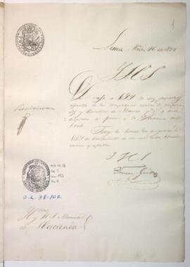 Remisión de despachos