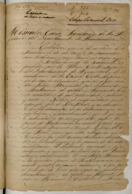 Testimonio de condena