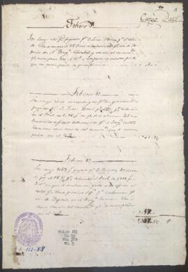 Relación de partidas de cargo y data