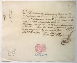 Recepción de certificación