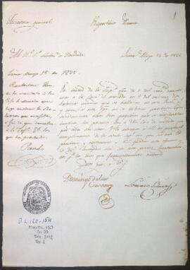 Remisión de balanzas