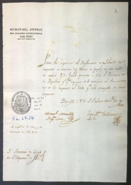 Solicitud de resmas de papel