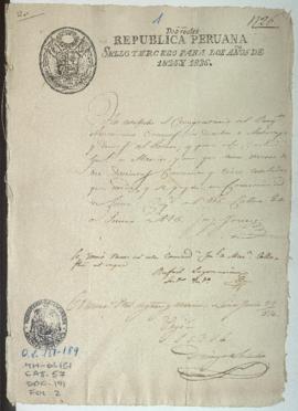 Solicitud de licencia de salida para barco