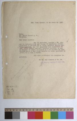 Correspondencia.