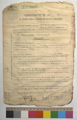 Contrato de compra-venta de moneda extranjera