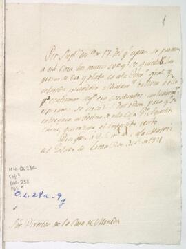 Entrega de metales