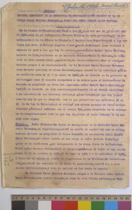 Testimonio de nombramiento de gerente