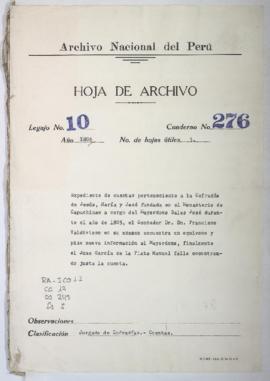 Aprobación de cuentas