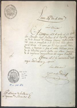 Envío de decreto