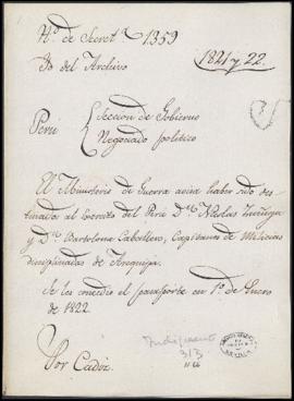 Concesión de pasaporte