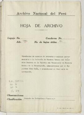 Cuentas de cargo y data